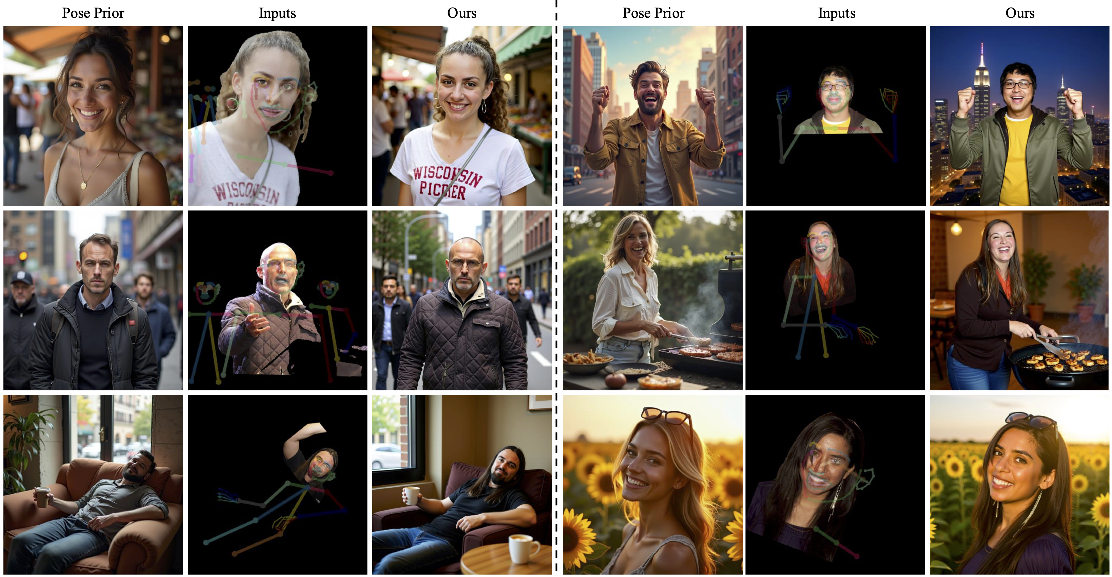 Single Person Pose Control