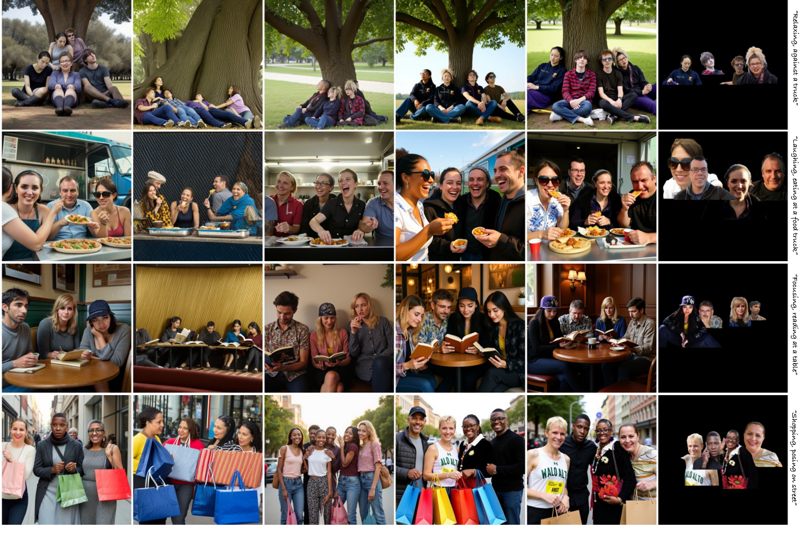 Four-Person Personalization Results